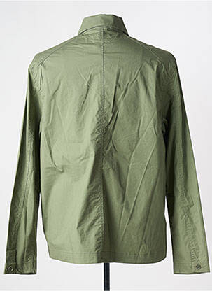 Veste casual fermeture boutonnée sur le devant vert DSTREZZED homme