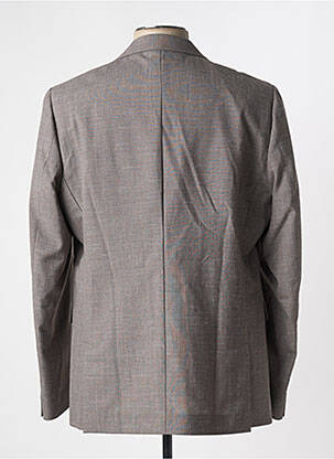 Blazer tissage chiné marron MATINIQUE homme