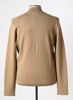 Gilet manches longues maille fine marron DSTREZZED homme