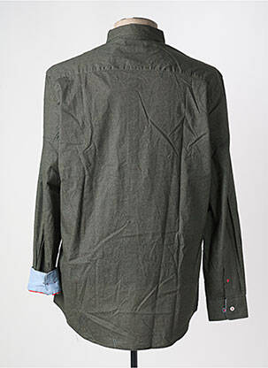 Chemise manches longues coupe cintrée vert NEW ZEALAND AUCKLAND homme