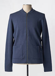 Gilet manches longues bleu DSTREZZED pour homme seconde vue