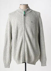 Gilet manches longues gris NEW ZEALAND AUCKLAND pour homme seconde vue