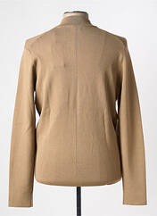 Gilet manches longues marron DSTREZZED pour homme seconde vue