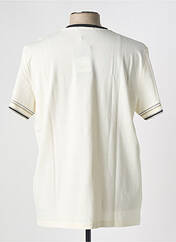 T-shirt beige FRED PERRY pour homme seconde vue