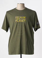 T-shirt vert ECOALF pour homme seconde vue