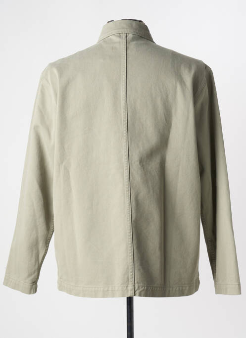 Veste casual fermeture boutonnée sur le devant vert OLOW homme