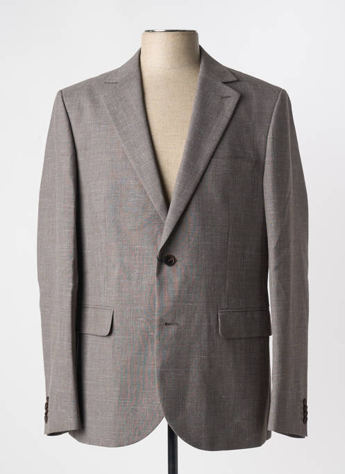 Blazer tissage chiné marron MATINIQUE homme