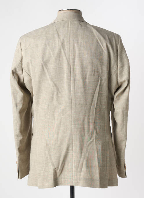 Blazer tissage chiné beige SELECTED homme