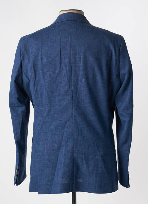 Blazer tissage chiné bleu SELECTED homme