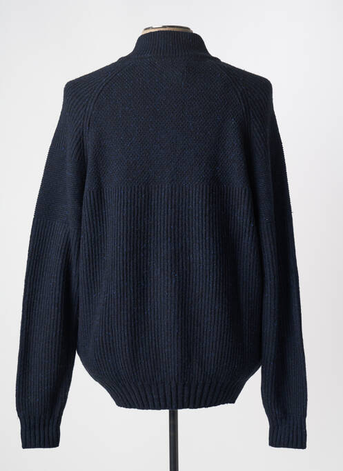 Gilet manches longues bleu NEW ZEALAND AUCKLAND pour homme