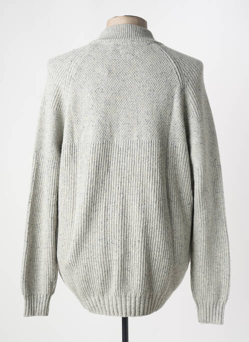 Gilet manches longues gris NEW ZEALAND AUCKLAND pour homme