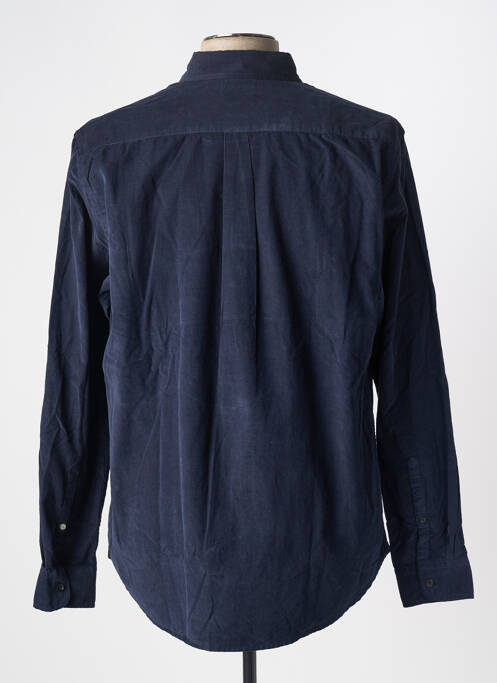 Chemise manches longues bleu DSTREZZED pour homme