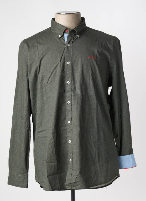 Chemise manches longues vert NEW ZEALAND AUCKLAND pour homme