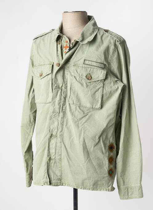 Veste casual vert HERO SEVEN pour homme
