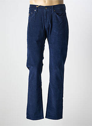Pantalon droit poches bleu MCS homme