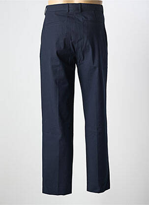 Pantalon slim fermeture zippée sous rabat avec crochet bleu IKKS homme