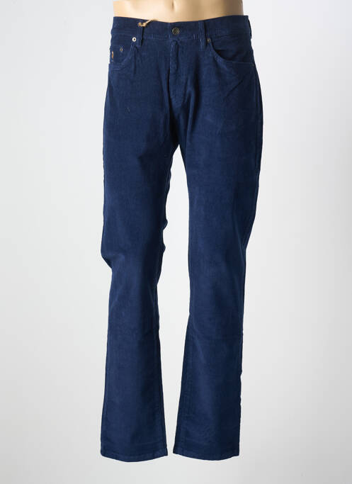 Pantalon droit bleu MCS pour homme