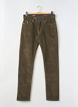 Pantalon slim poches vert MCS femme