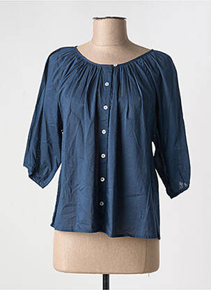 Chemisier bleu LEON & HARPER pour femme