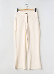 Pantalon droit beige ICHI pour femme seconde vue