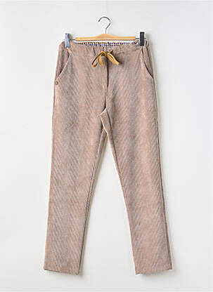 Pantalon droit beige PAKO LITTO pour femme