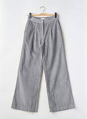 Pantalon flare gris THINKING MU pour femme seconde vue