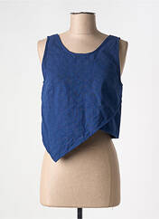 Top bleu THINKING MU pour femme seconde vue