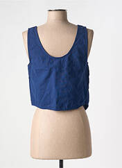 Top bleu THINKING MU pour femme seconde vue