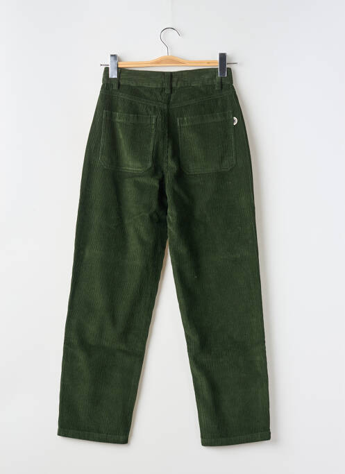 Pantalon droit vert THINKING MU pour femme