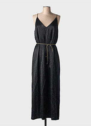 Robe longue sans manche sans manche noir VILA femme