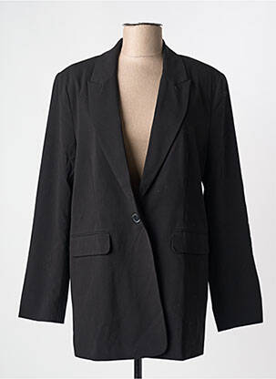 Blazer finition intérieure doublée noir B.YOUNG femme