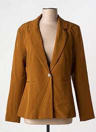 Blazer poignets boutonnés marron ICHI femme