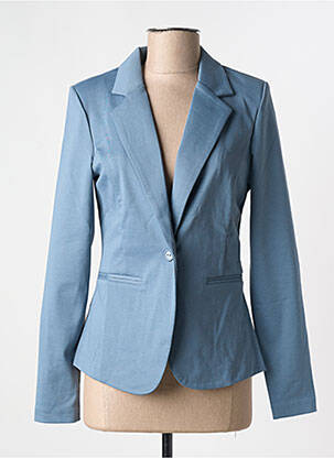 Blazer bleu ICHI pour femme