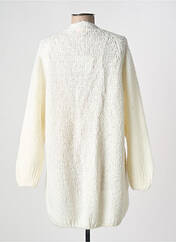 Gilet manches longues blanc MARIE ILE DE RE pour femme seconde vue