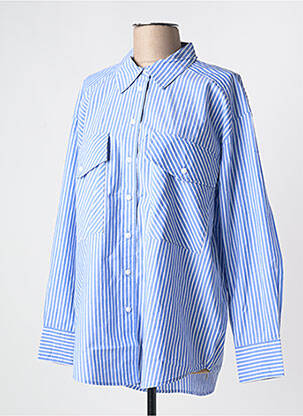 Chemisier bleu PART TWO pour femme