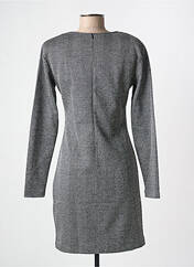 Robe courte noir ICHI pour femme seconde vue