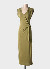 Robe longue vert VILA pour femme seconde vue