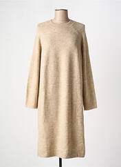 Robe mi-longue beige B.YOUNG pour femme seconde vue