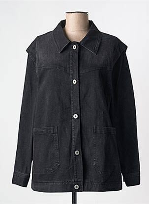 Veste casual noir ICHI pour femme