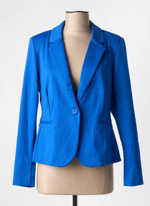 Blazer coupe cintrée bleu B.YOUNG femme