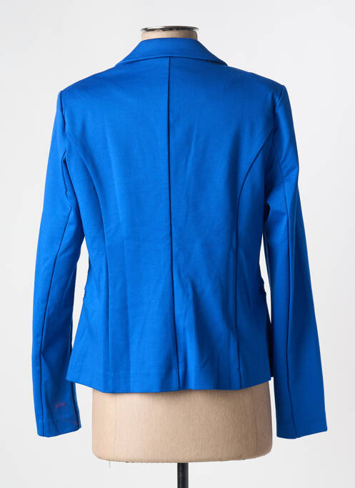 Blazer coupe cintrée bleu B.YOUNG femme