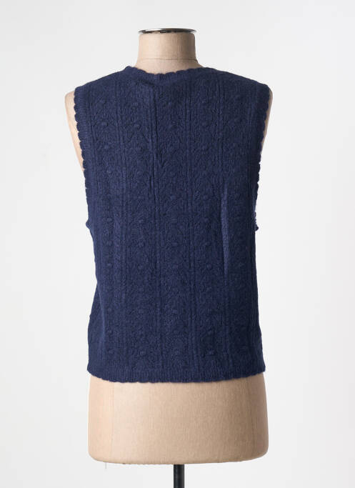 Gilet sans manche bleu LA PETITE ETOILE femme
