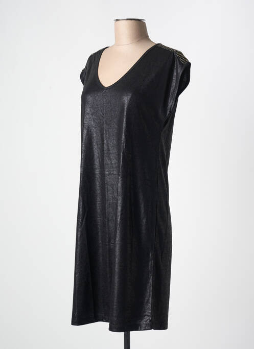 Robe courte noir PIECES pour femme