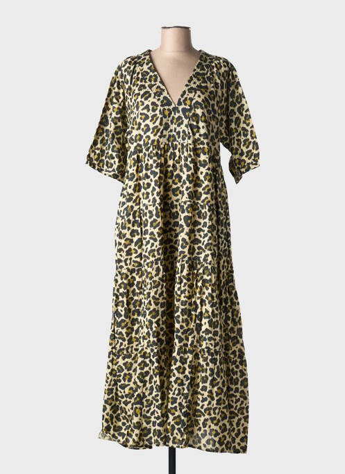 Robe longue noir LEON & HARPER pour femme