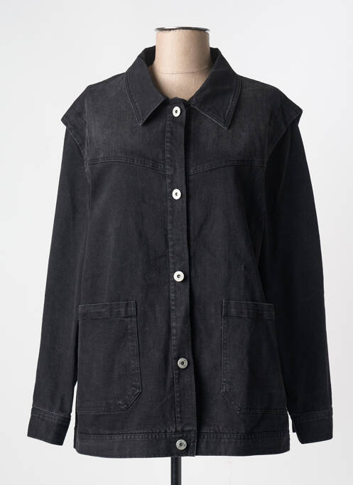 Veste casual noir ICHI pour femme