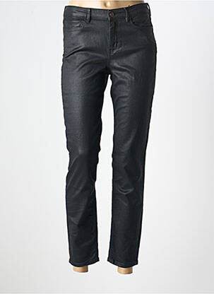 Pantalon 7/8 stretch taille basse noir GUESS femme