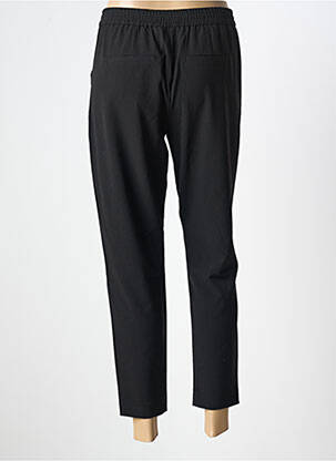 Pantalon chino poches taille haute noir B.YOUNG femme