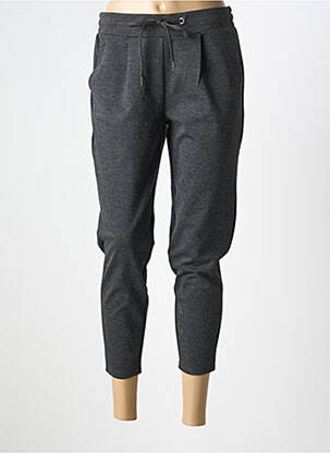Jogging slim taille normale gris ICHI femme