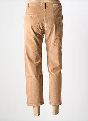 Pantalon chino fermeture zippée sous rabat boutonné taille normale beige PAKO LITTO femme