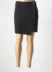 Jupe courte noir ICHI pour femme seconde vue